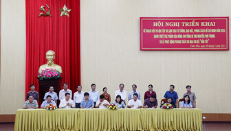 Ban Thường vụ Huyện ủy Châu Phú triển khai, thực hiện nhiệm vụ chính trị