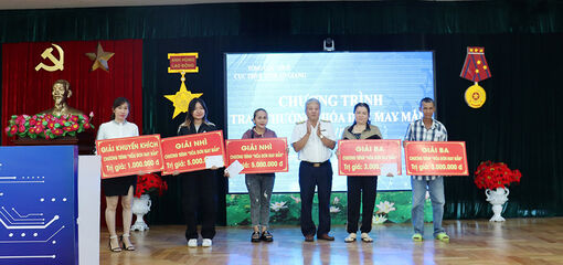 Cục Thuế tỉnh An Giang trao thưởng Chương trình “Hóa đơn may mắn”