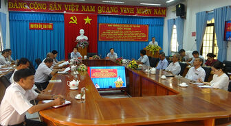 Huyện Tri Tôn triển khai học tập tác phẩm của Tổng Bí thư Nguyễn Phú Trọng về phòng, chống tham nhũng