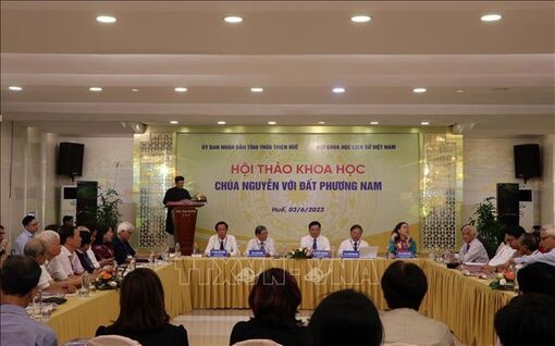 Hội thảo khoa học 'Chúa Nguyễn với đất Phương Nam'