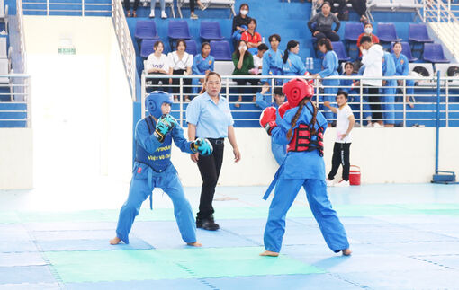 Sôi nổi Giải Vovinam huyện Châu Thành năm 2023