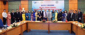 Trường Đại học An Giang tiếp Tổng Lãnh sự Hoa Kỳ tại TP. Hồ Chí Minh
