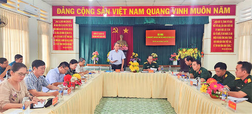 Đảng ủy Quân sự TP. Châu Đốc thực hiện tốt nhiệm vụ quân sự, quốc phòng