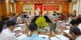Tổ Đại biểu số 7 HĐND tỉnh An Giang chuẩn bị cho kỳ họp giữa năm