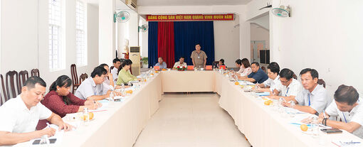 Ban Thường vụ Đảng ủy Sở Văn hóa, Thể thao và Du lịch An Giang kiểm tra công tác xây dựng Đảng tại Đảng bộ bộ phận Trung tâm Đào tạo, Huấn luyện và Thi đấu thể dục - thể thao