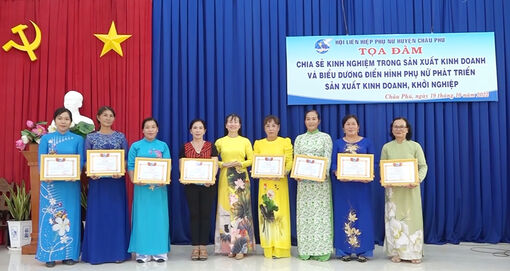 Đồng hành với phụ nữ khởi nghiệp