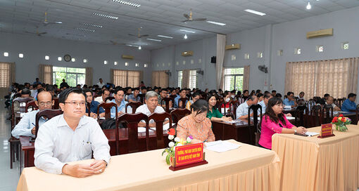 An Giang tập huấn, bồi dưỡng công tác mặt trận cho cán bộ chủ chốt mặt trận cấp huyện, cấp xã