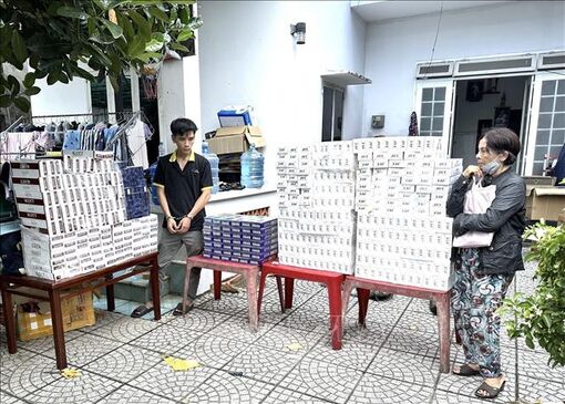 Thu giữ hơn 4.000 bao thuốc lá điếu nhập lậu