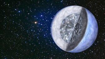 Vài tỉ năm nữa, Trái Đất sẽ bị bắt bởi một 'thây ma kim cương'?