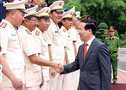 Chủ tịch nước Võ Văn Thưởng gặp mặt các điển hình tiên tiến phòng, chống ma túy