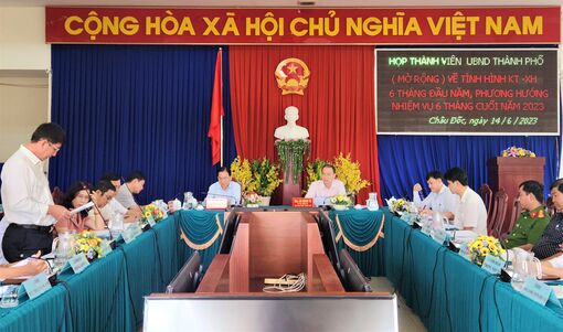 Kinh tế - xã hội TP. Châu Đốc đạt nhiều kết quả tích cực