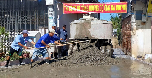 Thêm công trình chào mừng 55 năm thành lập huyện Phú Tân