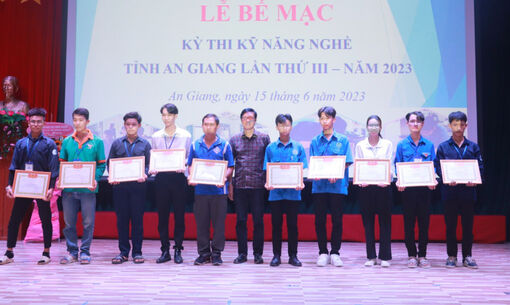Sôi nổi Kỳ thi kỹ năng nghề tỉnh An Giang lần thứ III-2023
