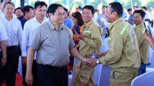 Thủ tướng Phạm Minh Chính dự khánh thành 2 đoạn tuyến cao tốc trọng điểm