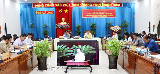 Sơ kết 1 năm hoạt động của Ban Chỉ đạo cấp tỉnh về phòng, chống tham nhũng, tiêu cực