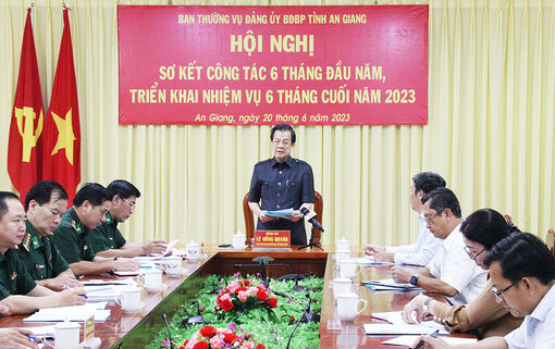 Nhiều nhiệm vụ trọng tâm đối với lực lượng Bộ đội Biên phòng tỉnh An Giang