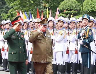Bộ trưởng Bộ các Lực lượng vũ trang Cách mạng Cuba thăm chính thức Việt Nam