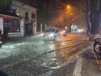 Bắc Bộ, Thanh Hóa, Nghệ An cục bộ có nơi mưa rất to