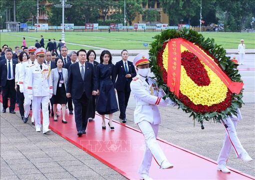 Báo chí Hàn Quốc đưa tin đậm nét về chuyến thăm Việt Nam của Tổng thống Yoon Suk Yeol