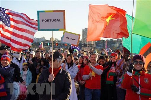 World Cup 2023: Người hâm mộ Việt Nam tham dự lễ đếm ngược 25 ngày