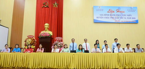 Liên hoan Gia đình hạnh phúc tiêu biểu huyện Châu Phú lần thứ II/2023