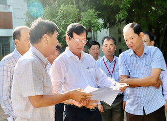 Khảo sát, làm việc về đầu tư, cải tạo, nâng cấp Trung tâm Y tế huyện Châu Phú