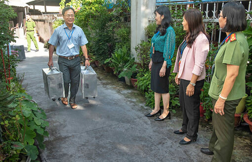 An Giang tổ chức vận chuyển đề thi tốt nghiệp THPT đến các điểm thi