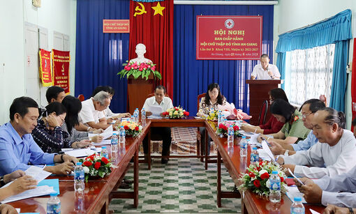 Hội Chữ thập đỏ tỉnh An Giang vận động gần 56 tỷ đồng giúp người nghèo, yếu thế