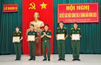 Lữ đoàn Pháo binh 6 hoàn thành tốt nhiệm vụ 6 tháng đầu năm