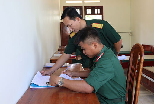 Những thí sinh quân nhân