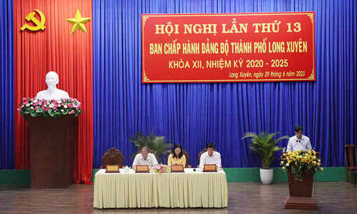 TP. Long Xuyên cần tiếp tục giữ vững tốc độ phát triển kinh tế