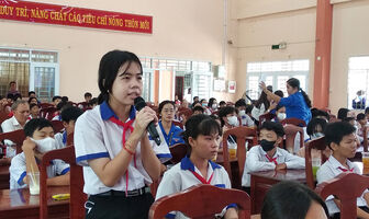 UBND huyện Phú Tân tổ chức Diễn đàn trẻ em năm 2023