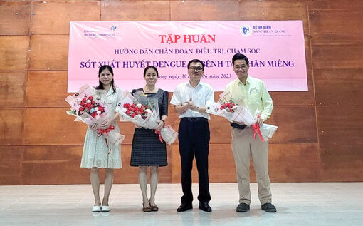 200 cán bộ, y, bác sĩ, điều dưỡng cập nhật điều trị và chăm sóc bệnh sốt xuất huyết và tay -chân -miệng
