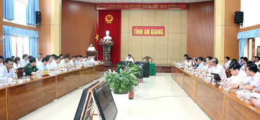 Kết quả giải ngân đầu tư công An Giang đạt 30,36%, cao hơn tỷ lệ bình quân chung của cả nước