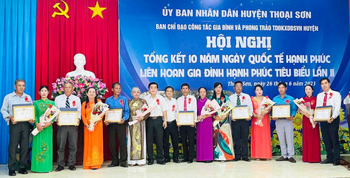 Thoại Sơn quan tâm, thực hiện tốt công tác gia đình
