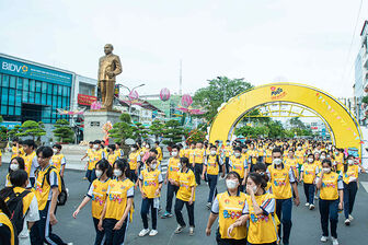 Ngày hội "Tuổi trẻ Việt Nam - Rèn đức luyện tài, dẫn dắt tương lai" tại An Giang