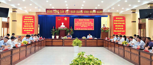 TP. Châu Đốc quyết tâm thực hiện thắng lợi nhiệm vụ chính trị năm 2023