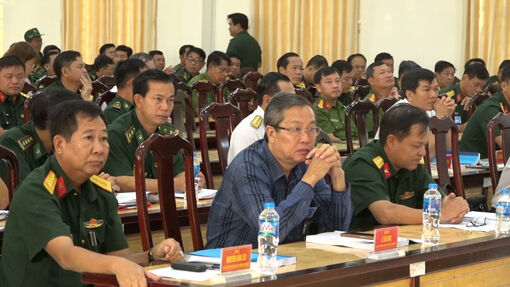Khai mạc Diễn tập khu vực phòng thủ huyện An Phú