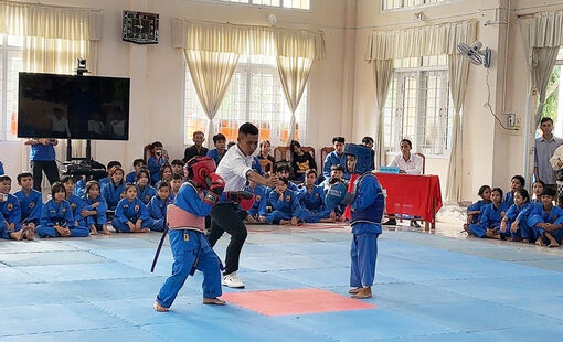 Hơn 190 vận động viên tranh tài Vovinam tại huyện Tri Tôn