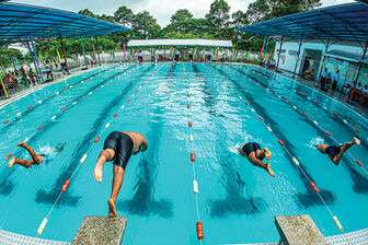 Tập luyện môn bơi phòng, chống đuối nước