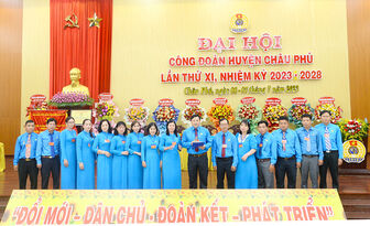 Đại hội Công đoàn huyện Châu Phú lần XI (nhiệm kỳ 2023 - 2028)