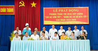 Đảng bộ huyện Châu Thành tăng cường công tác xây dựng Đảng