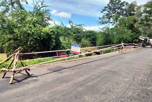 Thị trấn An Phú lại đối diện nguy cơ sạt lở