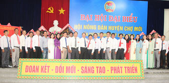 Ông Nguyễn Văn Sanh đắc cử Chủ tịch Hội Nông dân huyện Chợ Mới, nhiệm kỳ 2023-2028