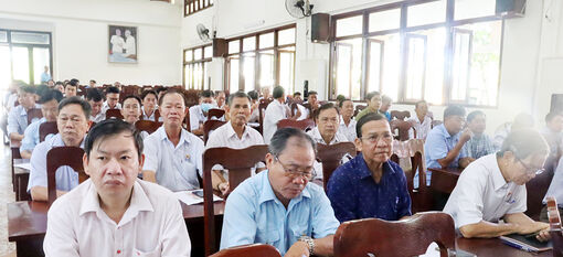 An Giang: 170 cán bộ tham gia lớp bồi dưỡng nghiệp vụ cán bộ hội cựu chiến binh
