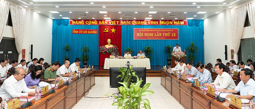 Khai mạc Hội nghị lần thứ 12, Ban Chấp hành Đảng bộ tỉnh An Giang (khóa XI)
