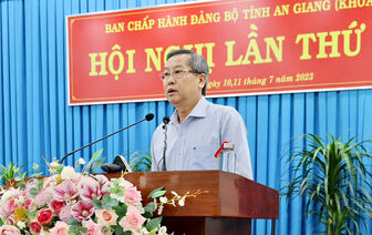 Bế mạc Hội nghị lần thứ 12, Ban Chấp hành Đảng bộ tỉnh An Giang khóa XI
