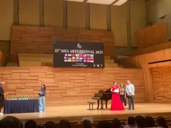 Ba sinh viên Học viện Âm nhạc quốc gia đoạt Huy chương Vàng cuộc thi thanh nhạc quốc tế