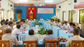 Phối hợp thực hiện chương trình tín dụng chính sách trên địa bàn huyện Tri Tôn