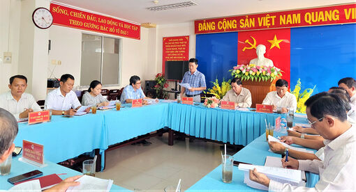 Ban Dân vận Thành ủy Châu Đốc sơ kết công tác dân vận và thực hiện quy chế dân chủ ở cơ sở